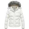 Heting Women's Hooded Warm Winter Coat Quilted Thicken Puffer Jacket with Removable Fur Hood