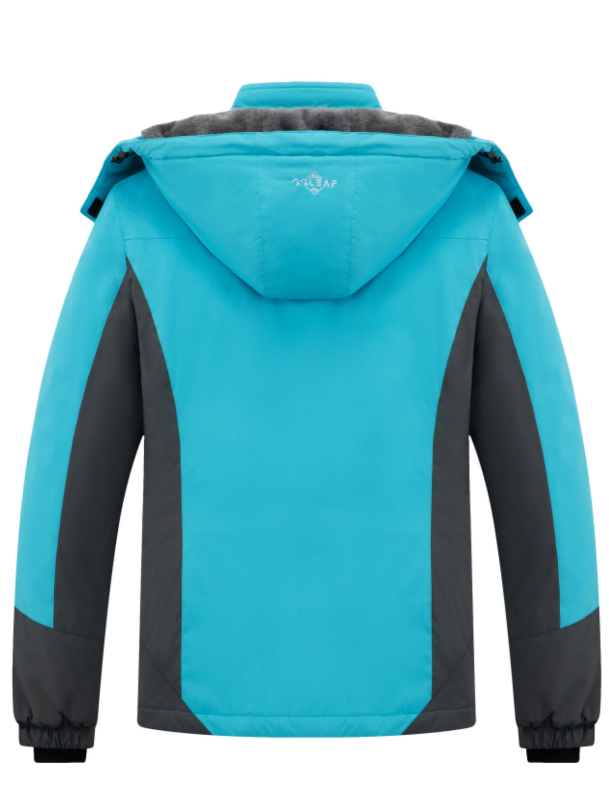 Heting Women's Insulated Ski Jacket Hardshell Waterproof Windproof Trekking Jacket, Adjustable Hood & Hem