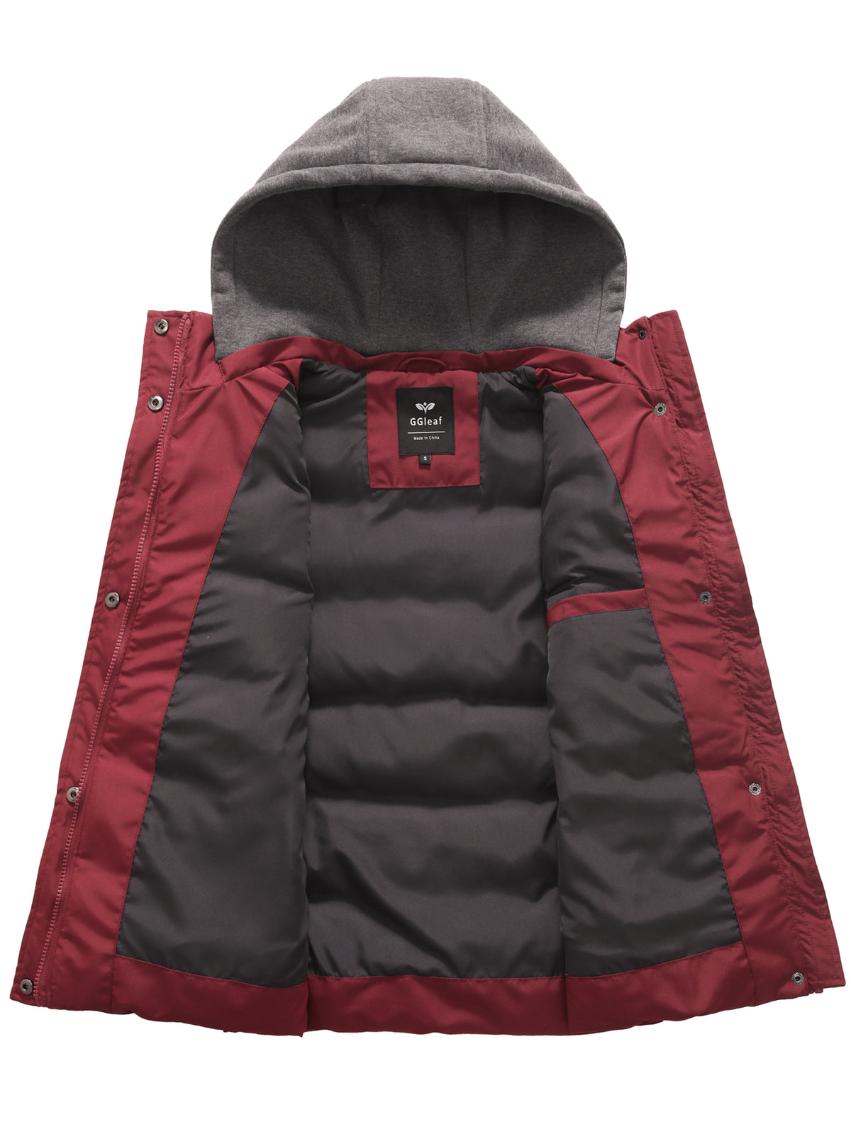 Heting ‌Women's Hooded Winter Vest Warm Padded Puffer Vest for Daily & Outdoor