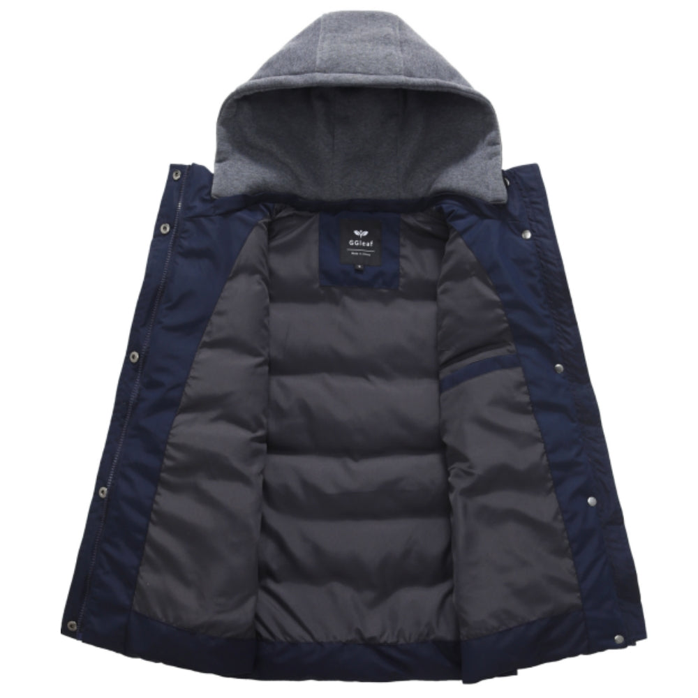 Heting ‌Women's Hooded Winter Vest Warm Padded Puffer Vest for Daily & Outdoor