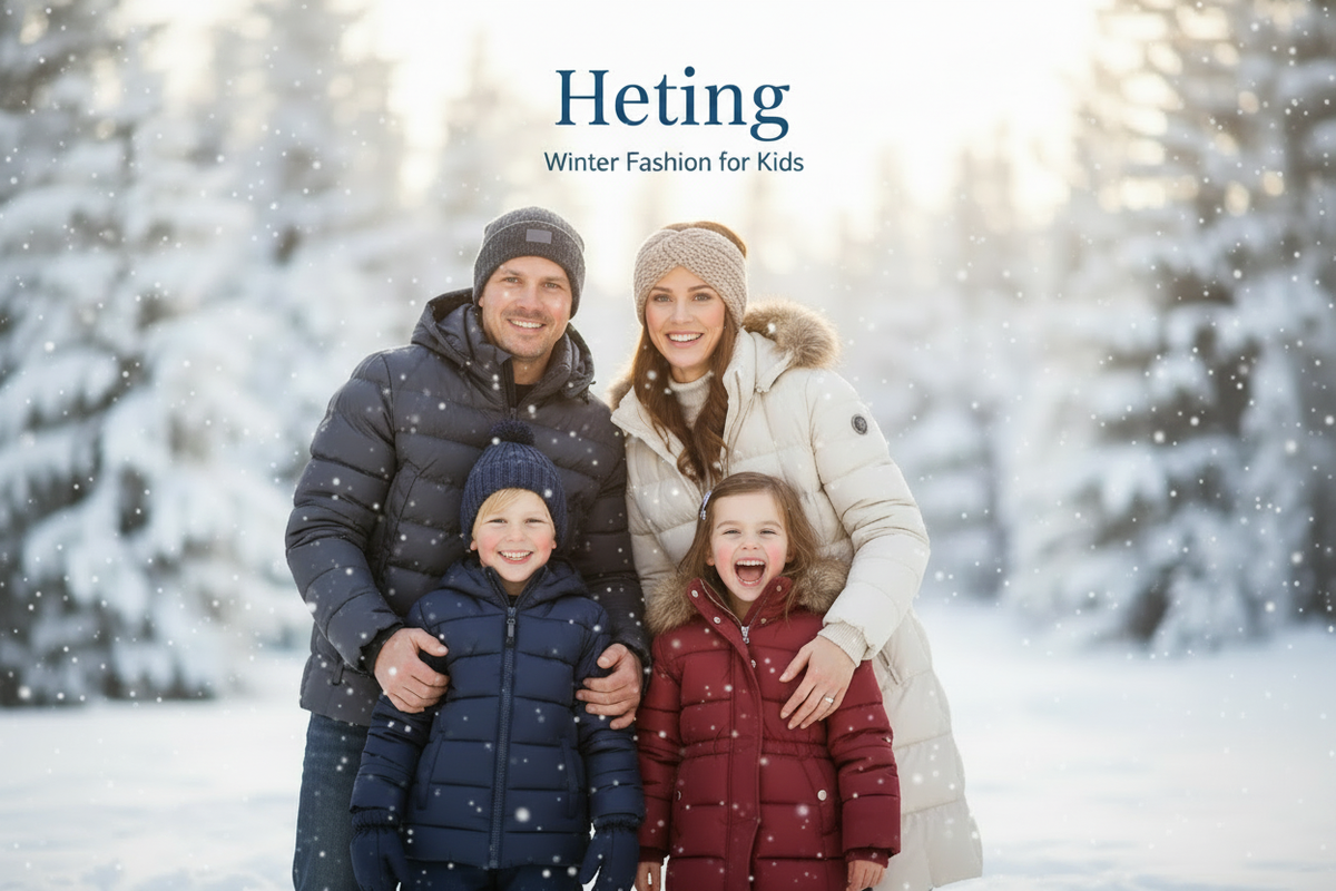 Heting Family Winter Cotton Coat Banner